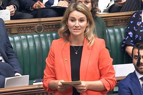 Jess makes maiden speech