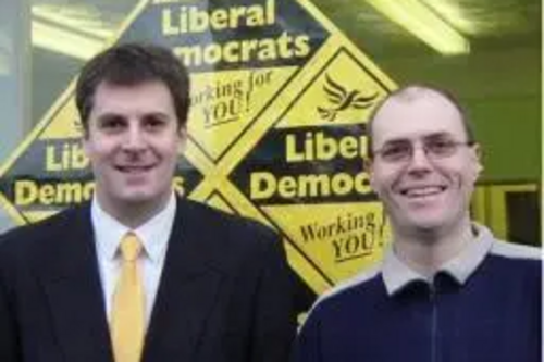 Lib Dem candidates: David Goodall (left) and Steve Sollitt (right)