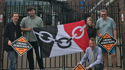 Black Country Flag People