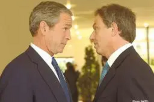 George W. Bush and Tony Blair