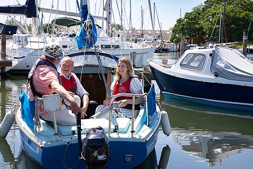 Ed and Jess at Chichester Harbour