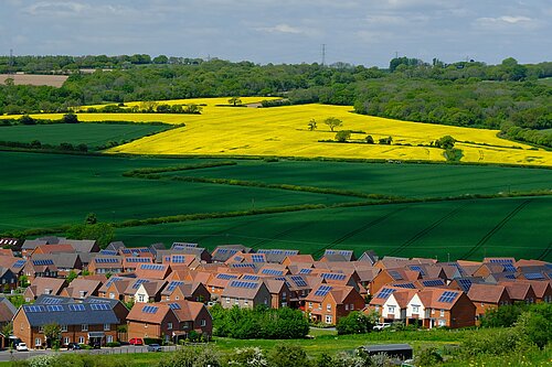 Solar Panels in Clanfield